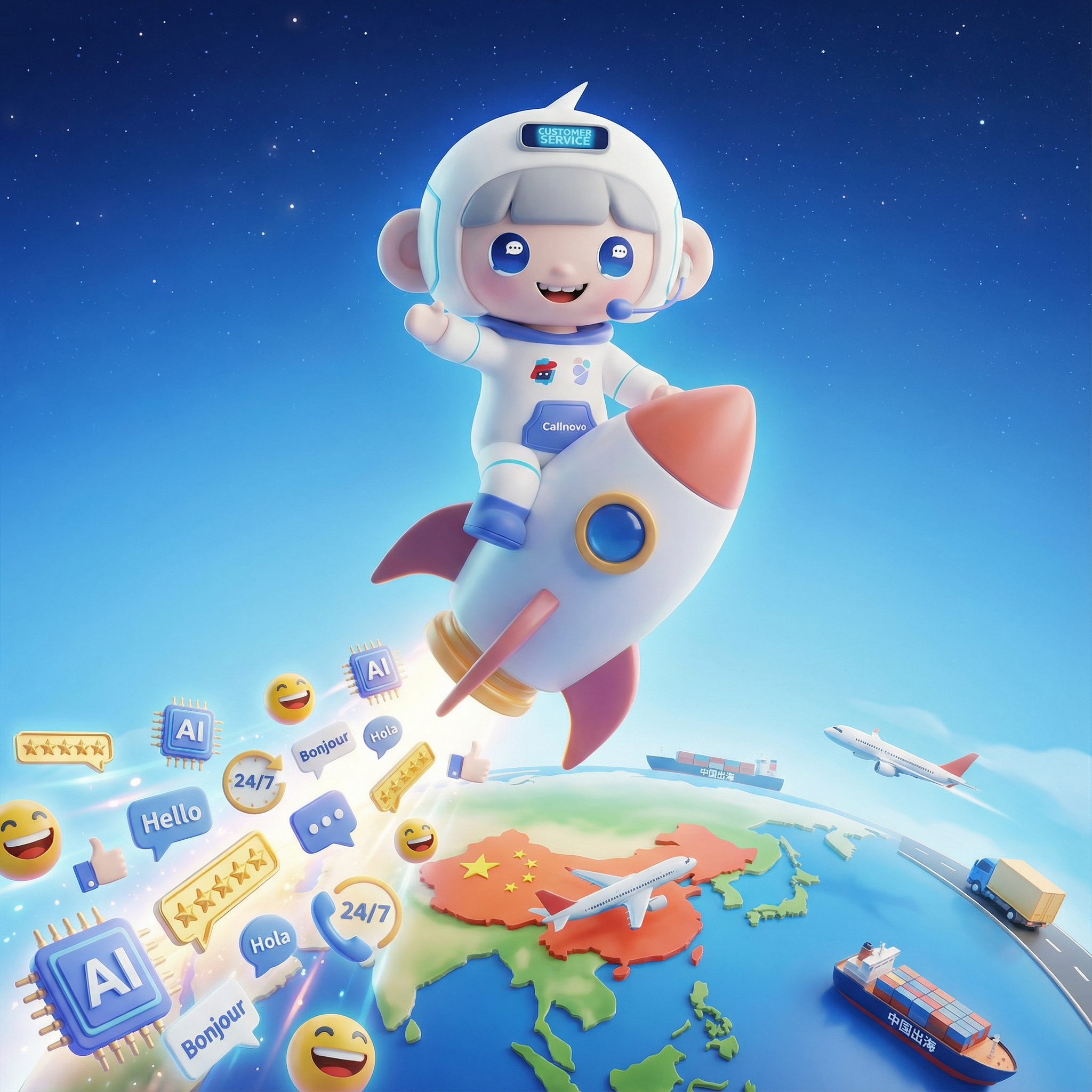 Callnovo Hero - 全球客服解决方案