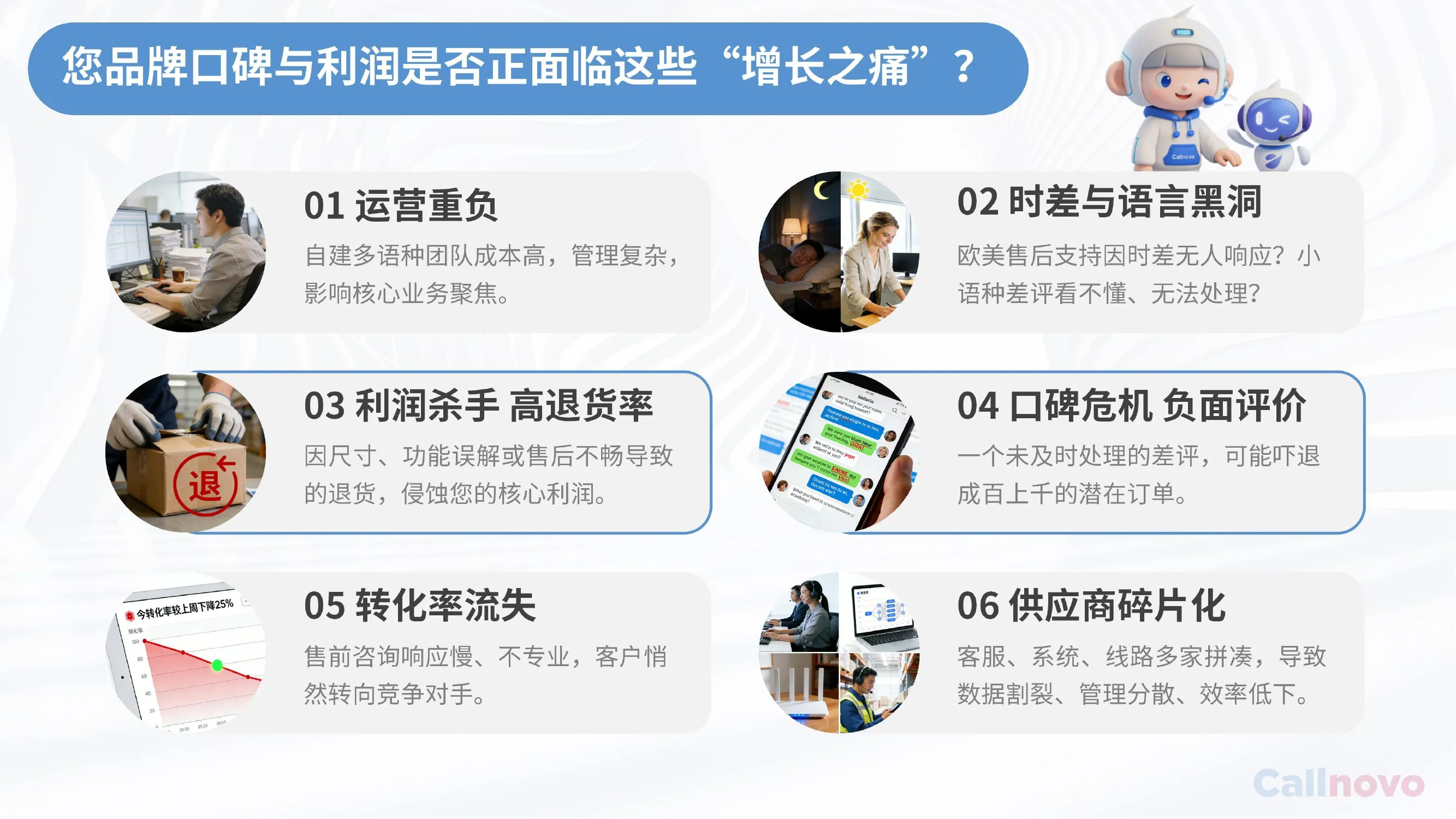 Callnovo全球客服团队